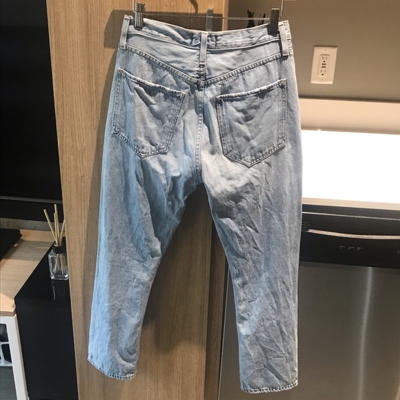 Agolde Riley High Rise Straight Shatter Size 26 - Picture 4 of 4